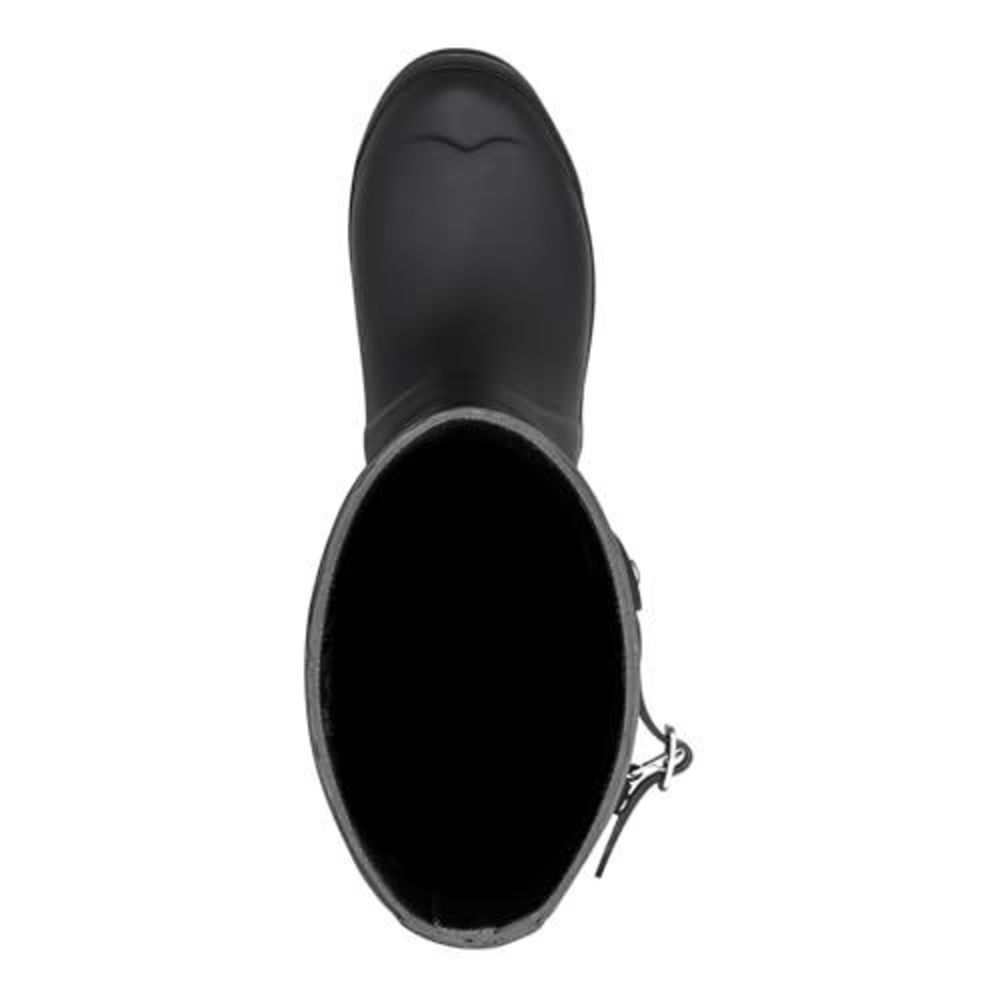 HUNTER WOMEN'S ORIGINAL TALL RAIN BOOTS, BLACK, 8 - Picture 5 of 6